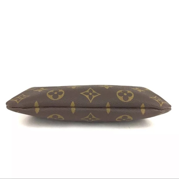 AUTH Louis Vuitton RARE Monogram French Twist Purse Kisslock Pouch - Picture 5 of 8